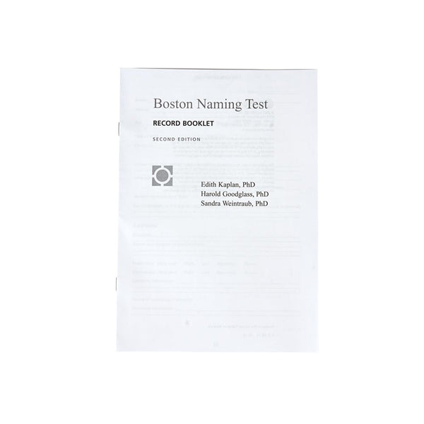 Alimed Boston Diagnostic Aphasia Examination (BDAE), Third Edition Boston Naming Test Only - 81866