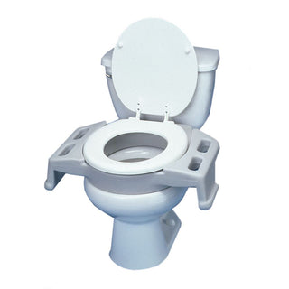 Alimed Elevated Wheelchair Transfer Toilet Seat Elevated Wheelchair Transfer Toilet Seat - 81767
