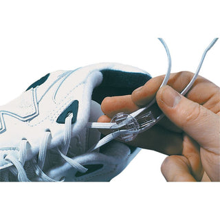 Alimed No-Tie Stretch Shoe Laces No-Tie Stretch Lace w/Pull-Tab Lock, Brown, Pr. - 8184