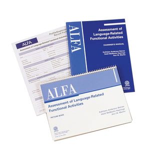 Alimed Assessment of Language Related Functional Activities (ALFA) Assessment of Language Related Functional Activities - 81997
