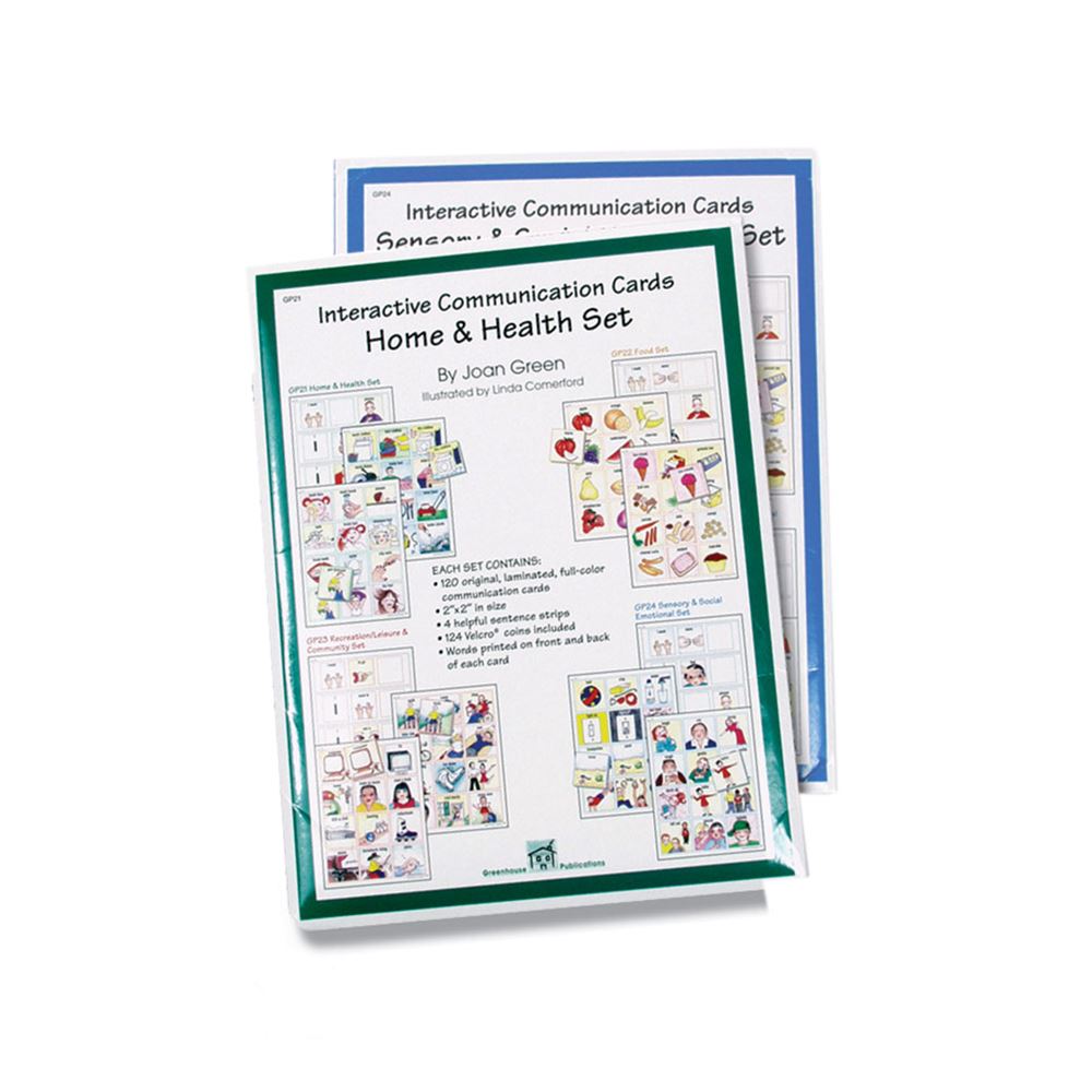 Alimed Interactive Communication Cards Home and Health Set - 82262 ...