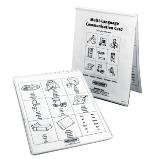 Alimed Multi-Language Communication Cards Multi-Language Cards - 82333