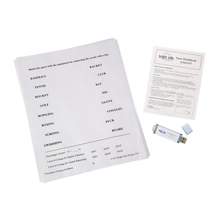 Alimed Visuospatial Training FlashBook Visuospatial Training Flashbook - 82738