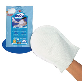 Aqua Total Hygiene Wash Glove Wash Gloves, 12/pk - 83022