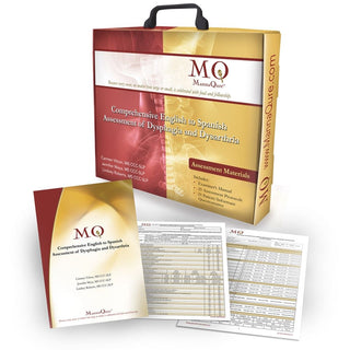 Alimed MannaQure Comprehensive English to Spanish Assessment of Dysphagia and Dysarthria MannaQure - 83126