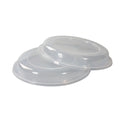 AliMed 3-Compartment Divided Plates 3-Compartment Divided Plate, Red - 83192