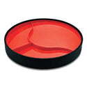 Alimed Reversible Suction Plates Reversible Suction Plate, Red/Black - 83444