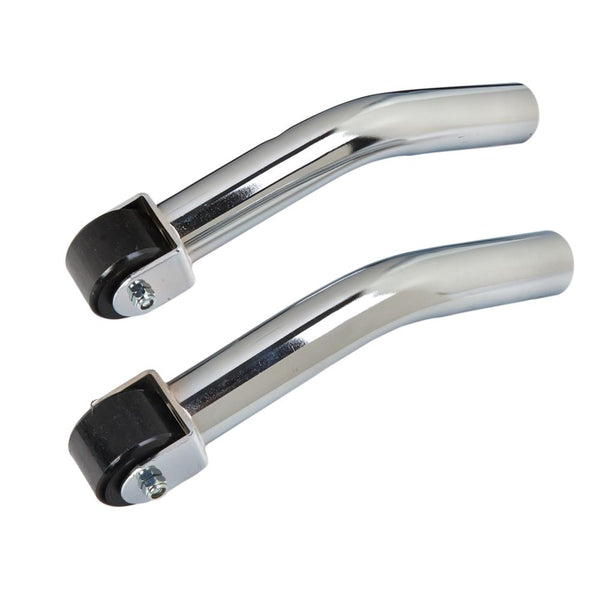 AliMed Rear Anti-Tippers Rear Anti-Tippers w/Rubber Tips - 8432