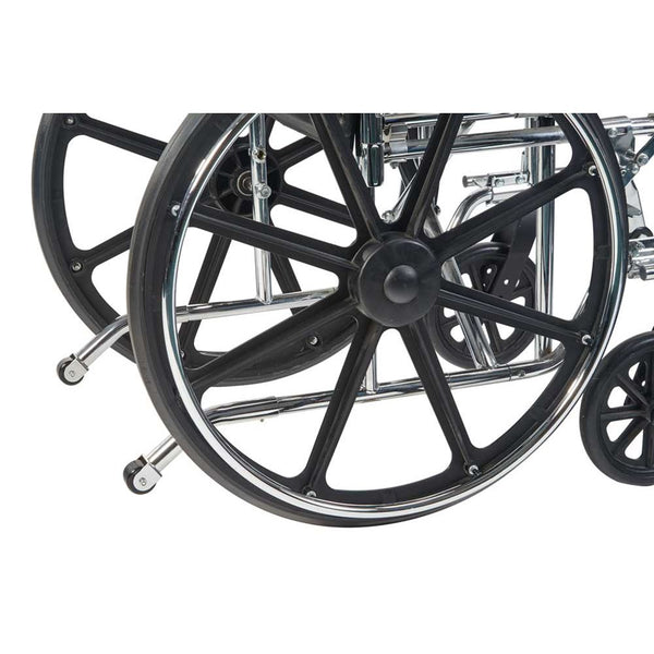 AliMed Rear Anti-Tippers Rear Anti-Tippers w/Rubber Tips - 8432