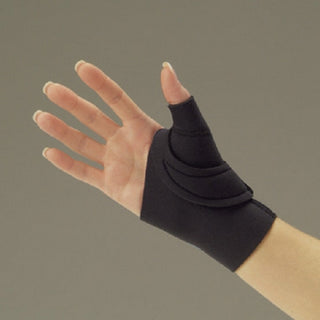 DeRoyal Thumb Splint DeRoyal Neoprene Left Hand Black X-Large