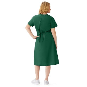 Medline ComfortEase Step-In Scrub Dresses - DBD-DRESS, SCRUB, STEP-IN,  2PKT, CE, EVRGRN, 3 - 844JNTXXXL