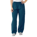 Medline PerforMAX Elastic Waist Scrub Pants - PerforMAX Unisex Elastic Waist Scrub Pants, Size 2XL Tall Inseam, Caribbean Blue - 850JCBXXLT