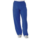 Medline PerforMAX Elastic Waist Scrub Pants - PerforMAX Unisex Elastic Waist Scrub Pants, Size 3XL Tall Inseam, Royal Blue - 850JRLXXXLT