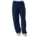 Medline PerforMAX Elastic Waist Scrub Pants - PerforMAX Unisex Elastic Waist Scrub Pants, Size XL Regular Inseam, Navy - 850NNTXL