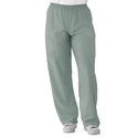 Medline PerforMAX Elastic Waist Scrub Pants - PerforMAX Unisex Elastic Waist Scrub Pants, Size M Tall Inseam, Misty - 850NTZMT
