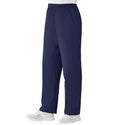 Medline AngelStat Women's Elastic Waist Scrub Pants with Drawstring - AngelStat Women's Elastic Waist Scrub Pants with Drawstring, Size M, Navy - 854NNTM