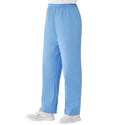 Medline AngelStat Women's Elastic Waist Scrub Pants with Drawstring - AngelStat Women's Elastic Waist Scrub Pants with Drawstring, Size 6XL, Ceil Blue - 854NTH6XL