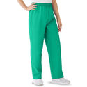 Medline AngelStat Women's Elastic Waist Scrub Pants with Drawstring - AngelStat Women's Elastic Waist Scrub Pants with Drawstring, Size 5XL, Jade - 854NTJ5XL