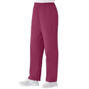 Medline AngelStat Women's Elastic Waist Scrub Pants with Drawstring - AngelStat Women's Elastic Waist Scrub Pants with Drawstring, Size S, Raspberry - 854NTRS