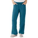 Medline PerforMAX Women's Modern Fit Boot Cut Scrub Pants with 2 Pockets - PerforMAX Women's Modern Fit Boot Cut Scrub Pants with 2 Pockets, Size 2XL Regular Inseam, Caribbean Blue - 865NNTXXL