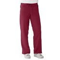 Medline PerforMAX Women's Modern Fit Boot Cut Scrub Pants with 2 Pockets - PerforMAX Women's Modern Fit Boot Cut Scrub Pants with 2 Pockets, Size 3XL Regular Inseam, Wine - 865NNTXXXL