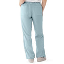 Medline PerforMAX Women's Modern Fit Boot Cut Scrub Pants with 2 Pockets - PerforMAX Women's Modern Fit Boot Cut Scrub Pants with 2 Pockets, Size XS Petite Inseam, Misty - 865NTZXSP