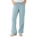 Medline PerforMAX Women's Modern Fit Boot Cut Scrub Pants with 2 Pockets - PerforMAX Women's Modern Fit Boot Cut Scrub Pants with 2 Pockets, Size XS Petite Inseam, Misty - 865NTZXSP