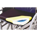 SkiL-Care Econo-Gel Wheelchair Cushion Econo-Gel Wheelchair Cushion, Vinyl w/Polyester Cover, 18"W x 16"D x 2"H - 8784