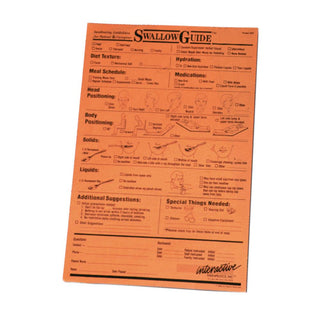SwallowGuide SwallowGuide, Wall Size, Pad of 50 sheets - 80174