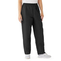 Medline ComfortEase Women's Elastic Waist Scrub Pants with 2 Pockets - ComfortEase Women's Elastic Waist 2-Pocket Scrub Pants, Size 3XL Regular Inseam, Black - 8850DKWXXXL