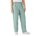 Medline ComfortEase Women's Elastic Waist Scrub Pants with 2 Pockets - ComfortEase Women's Elastic Waist 2-Pocket Scrub Pants, Size M Regular Inseam, Seaspray - 8850JSSM