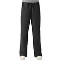 Medline ComfortEase Women's Modern Fit Cargo Scrub Pants with 4 Pockets - ComfortEase Women's Modern Fit Cargo Scrub Pants with 4 Pockets, Size S Regular Inseam, Black - 8865DKWS