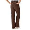 Medline ComfortEase Women's Modern Fit Cargo Scrub Pants with 4 Pockets - ComfortEase Women's Modern Fit Cargo Scrub Pants with 4 Pockets, Size 2XL Tall Inseam, Brown - 8865JBRXXLT