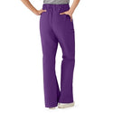 Medline ComfortEase Women's Modern Fit Cargo Scrub Pants with 4 Pockets - ComfortEase Women's Modern Fit Cargo Scrub Pants with 4 Pockets, Size 3XL Tall Inseam, Rich Purple - 8865JPPXXXLT