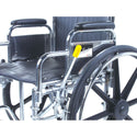 AliMed Wheelchair Brake Lever Extenders Brake Lever Extender, Yellow Knob, 6", cs/12 - 8224212