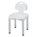 Carex Heavy-Duty Bath and Shower Seat Bath and Shower Seat w/Back - 88786