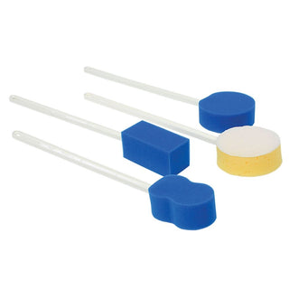 Scrub Pals Scrub Brushes Scrub Pal, Hourglass, 17" handle, 20/pk - 853620