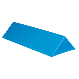 AliMed Vinyl-Covered 45 Degree Triangle Positioning Wedge 45 Degree Triangle Positioning Wedge, Blue Vinyl - 9-007