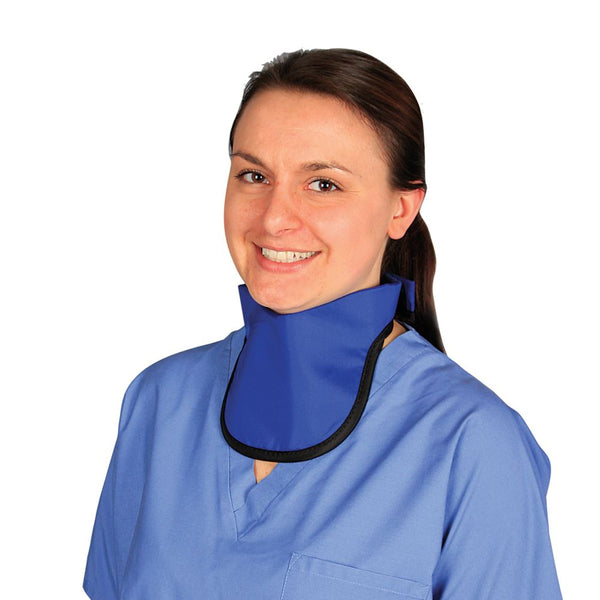 AliMed Grab 'n Go Thyroid Shield, Standard Weight Lead Grab 'n Go Thyroid Shield, Std. Wgt. Lead, Red - 9-590/RD/NA