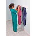 AliMed Wall Apron Rack Rack for 7 Aprons, 3"W x 35-1/2"L - 9-630