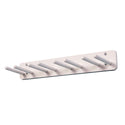 AliMed Wall Apron Rack Rack for 9 Aprons, 3"W x 50"L - 9-650