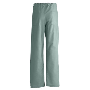 Medline ComfortEase Unisex Reversible Scrub Pants with Drawstring - ComfortEase Unisex Reversible Drawstring Cargo Scrub Pants with Medline Color-Coding, Size 4XL Regular Inseam, Seaspray - 900JSS4XL-CM