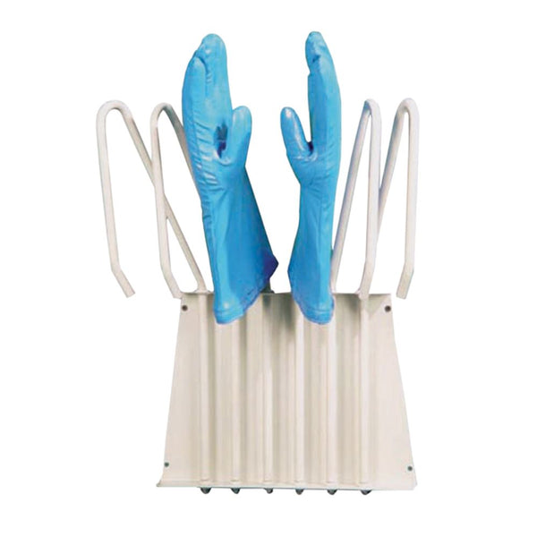 Alimed Wall-Mounted Six-Pair Glove Storage Six-Arm Glove Rack - 91-028