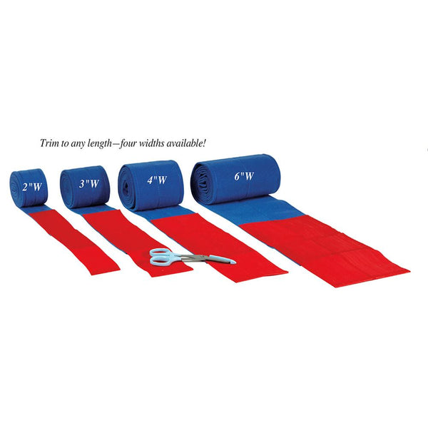 AliMed Universal Straps, 2-Piece, 3 Closures, Side Rail Hold Universal Strap, 2-Piece, 3 Closures, Side Rail Hold, 4"W x 47"-76"L - 91-287