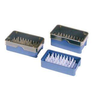Alimed PST Stackable Instrument Trays Mini Tray, Deep Base, Lid and Mat, 2-7/10"W x 1-1/2"L x 1"H - 910164