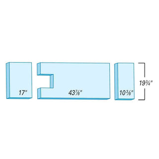 Support Surfaces for Shampaine 1400/1500/1900 Support Surface for Shampaine 1400/1500/1900, Premium - 910248FBW