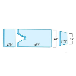 Support Surfaces for Shampaine Radi-Op 1501 Support Surface for Shampaine Radi-Op 1501, Deluxe - 910250XBW