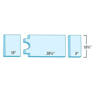 Support Surfaces for Midmark 7100 Support Surface for Midmark 7100, Deluxe - 910251XBW