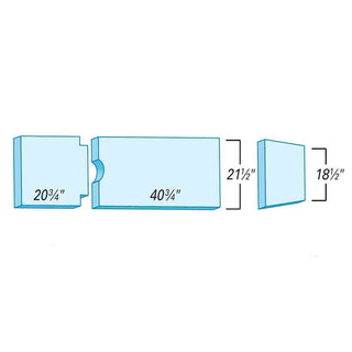 Support Surfaces for Maquet 1130, 3-Piece Support Surface for Maquet 1130, 3-pc., Premium - 910255FBW