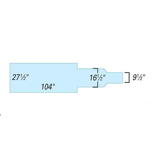 Support Surfaces for Toshiba Cat 250 Table Support Surface for Toshiba Cat 250 Table, Deluxe - 910413ZBW